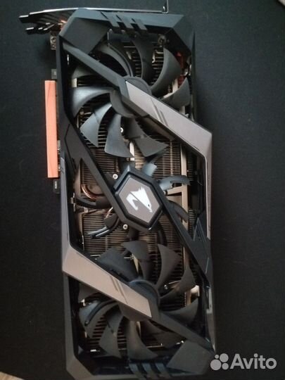 Видеокарта Aorus Rtx 2080 super 8 gb