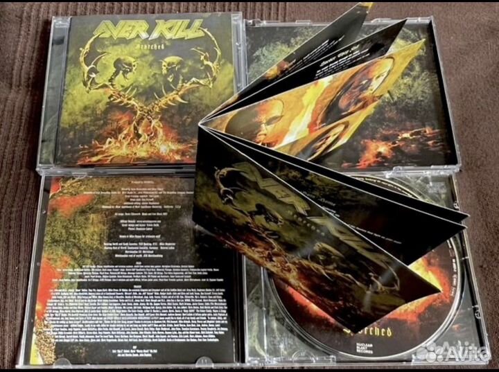 Музыкальные cd диски Overkill дискография