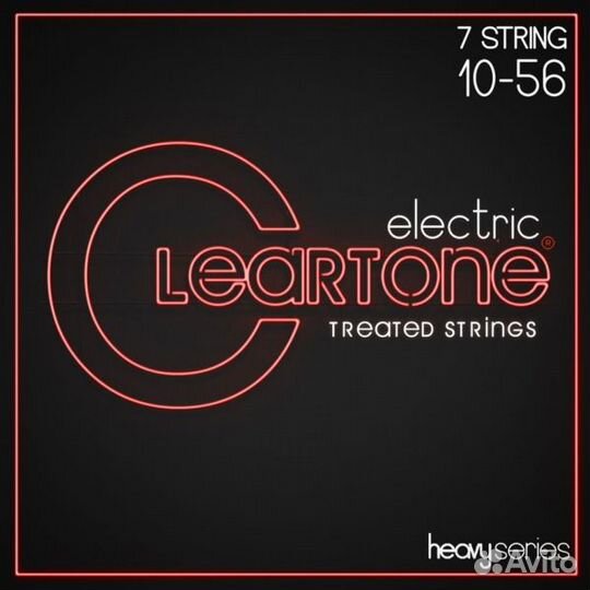 Струны для электрогитары 10-56 Cleartone 9410-7 EM