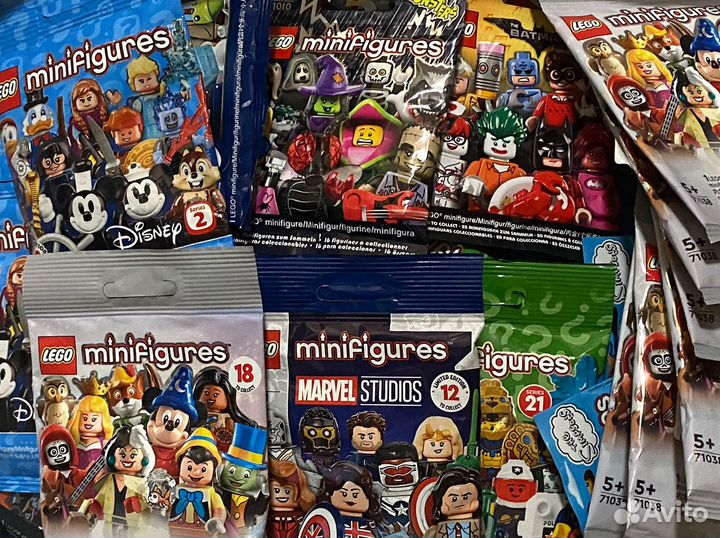 Минифигурки Лего 71024 71029 71032 71038 и другие