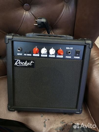 Электро гитарный набор новый (гитара с царапиной)