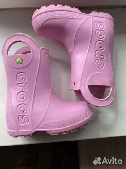 Резиновые сапоги crocs