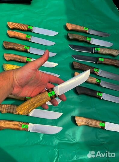 Нож охотничий ручной работы 110х18ш