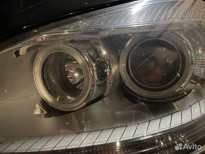 Оригинальные фары w221 рест встанут на дорест