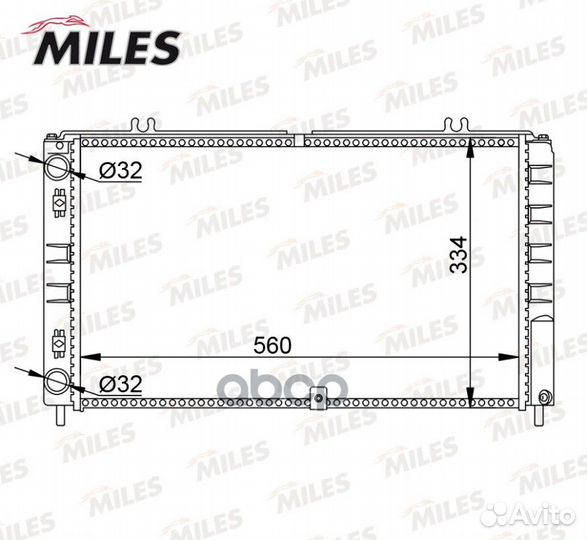 Радиатор (механическая сборка) LADA 2170-72 PRI