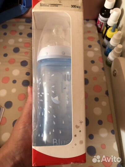 Бутылка 0-6м NUK новая