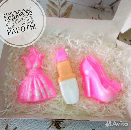 Мыло ручной работы. подарок девчонкам