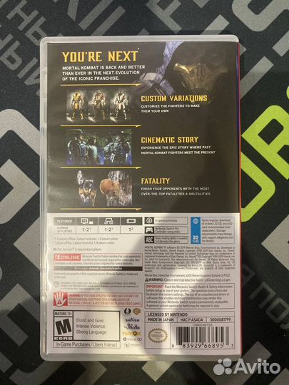 Mortal kombat 11 nintendo switch