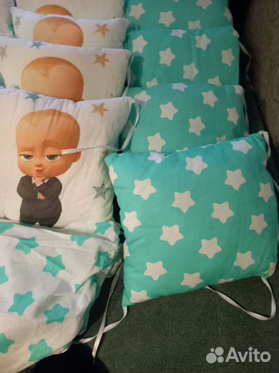 Бортики в детскую кроватку