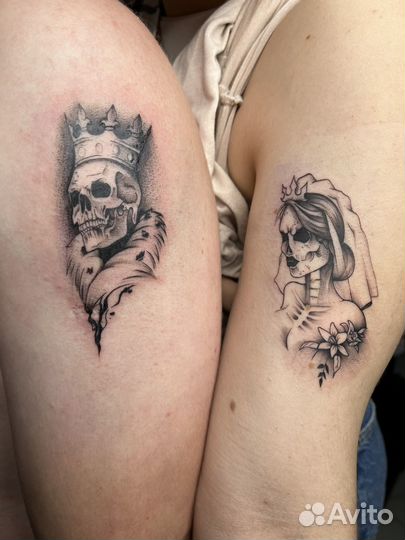 Тату и разработка эскизов