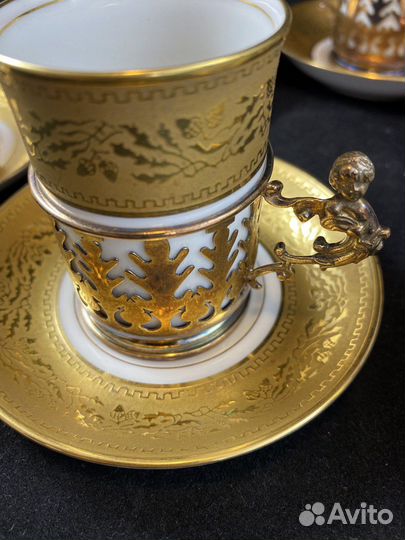 Лиможский кофейный сервиз