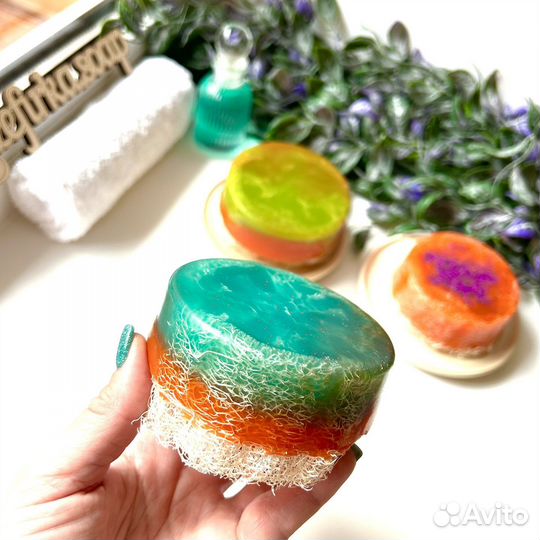 Люфа - мочалка мыло