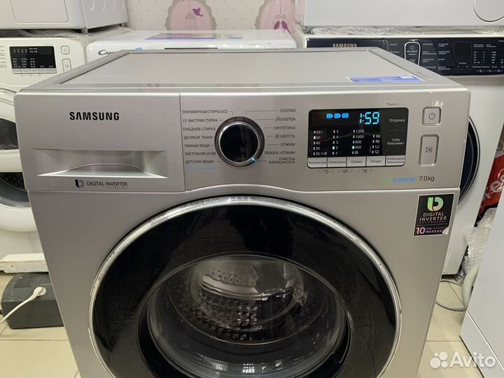 Стиральная машина Samsung Eco bubble 7kg Inverter