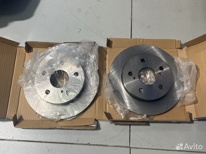 Задние опорные диски тойота королла е150