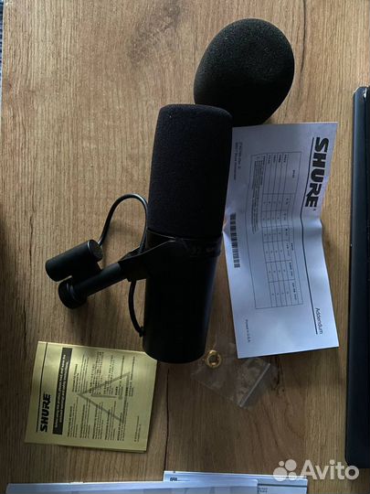 Микрофон shure sm7b