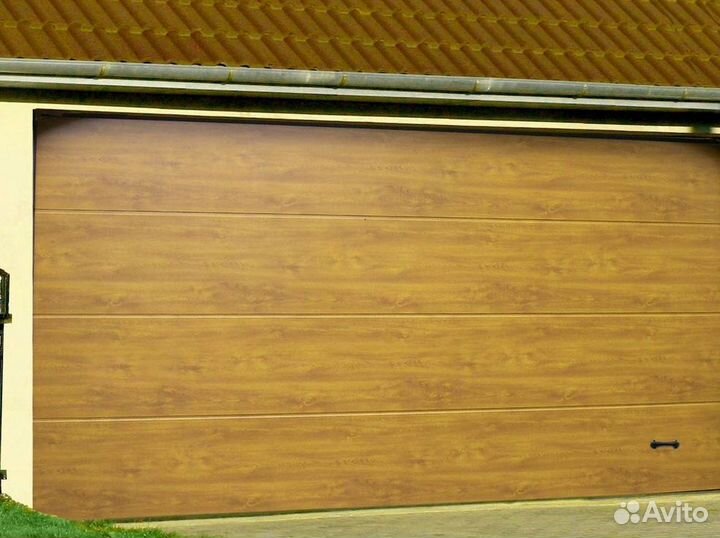 Гаражные ворота дамаст в наличии