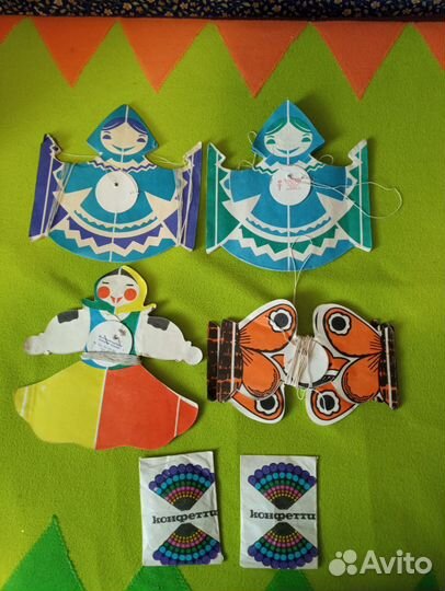 Новогодние елочные игрушки СССР