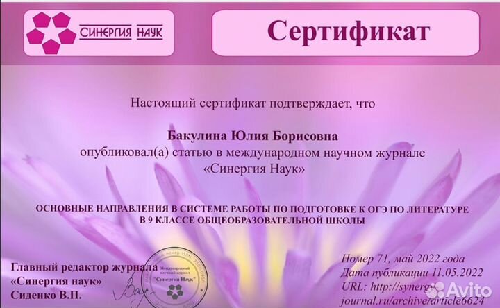 Репетитор по русскому языку, литературе