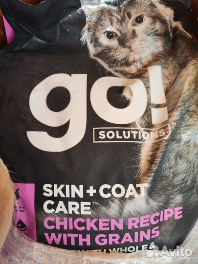 Корм для кошек Go, курица