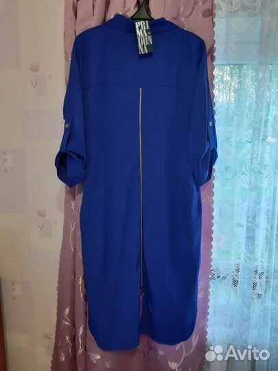 Платье рубашка 52 54