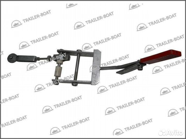 Сцепное устройство прицепа с механизмом тормоза наката, нагрузка 2000 кг, под шар 50 мм 15050А