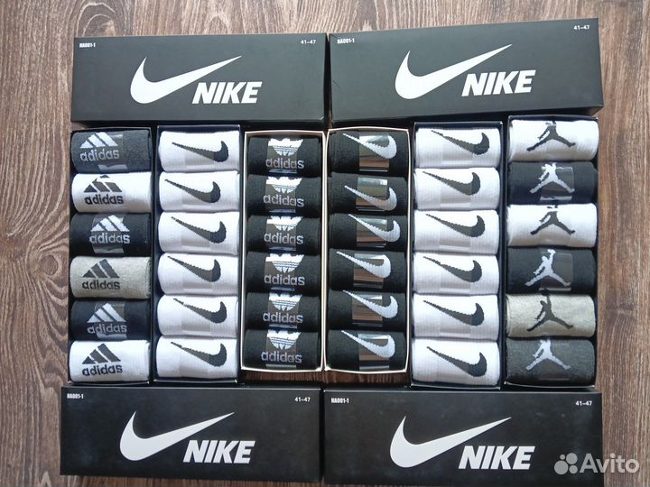 Носки Nike Adidas Reebok Puma