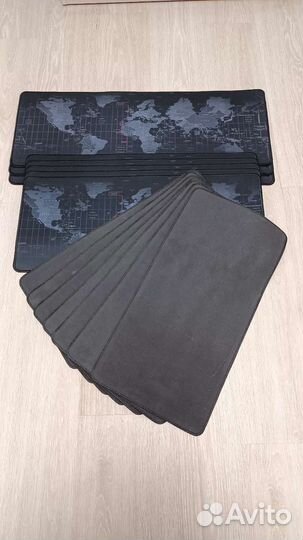 Игровой коврик для мышки с изображением карты мира