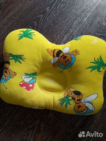 Подушка ортопедическая для новорождённых и бандаж