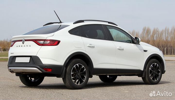 Рейлинги новые на Рено Arkana черные