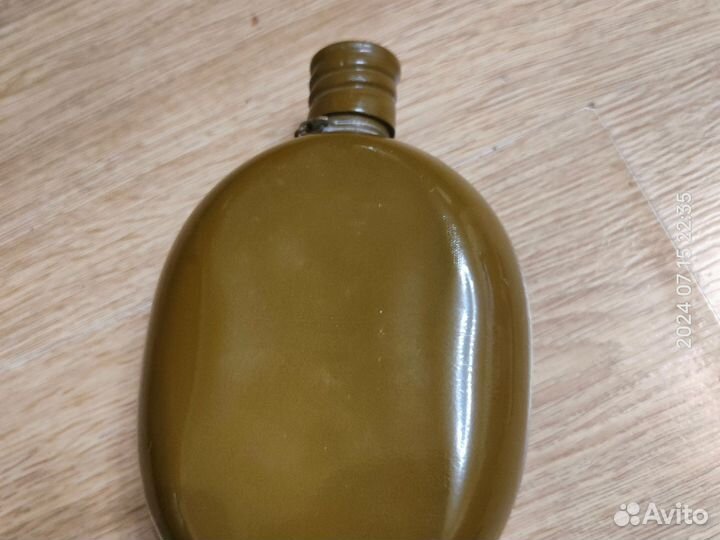 Фляга армейская с чехлом