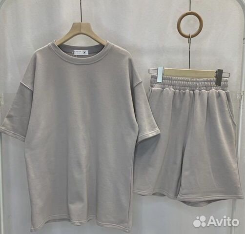 Костюм спортивный двойка с шортами