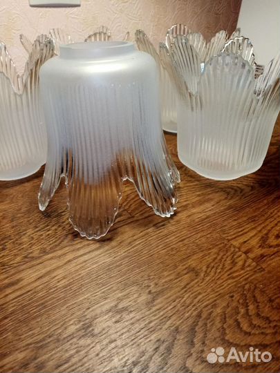 Хрустальные плафоны для люстры СССР