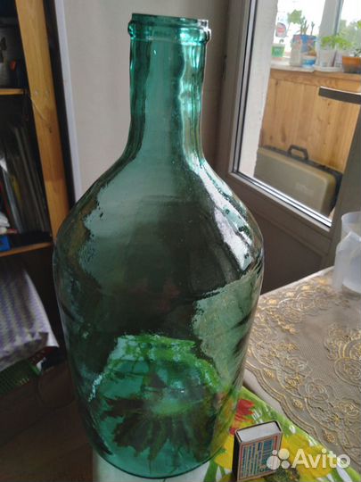 Бутыль СССР стекло 4 л