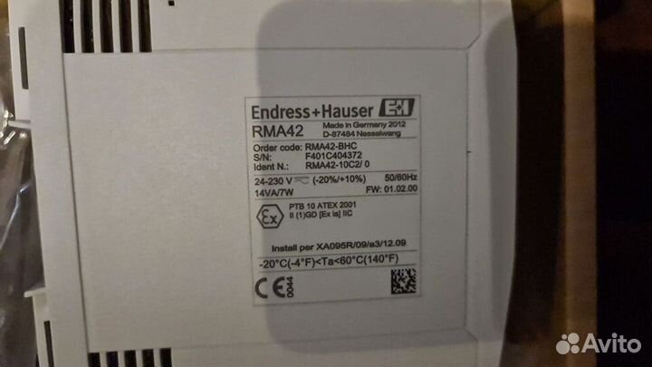 Преобразователь измерительный Endress+Hauser RMA42