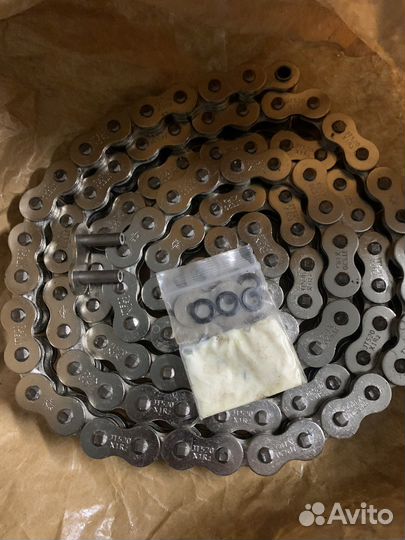 Цепь Jtc520x1r2 nn 110dl, цепь для мотоцикла