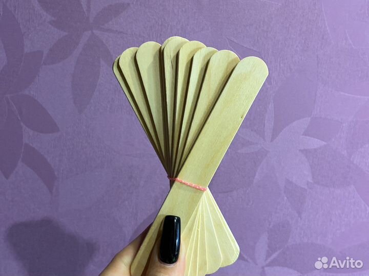 Шпатель для депиляции деревянный 20 штук