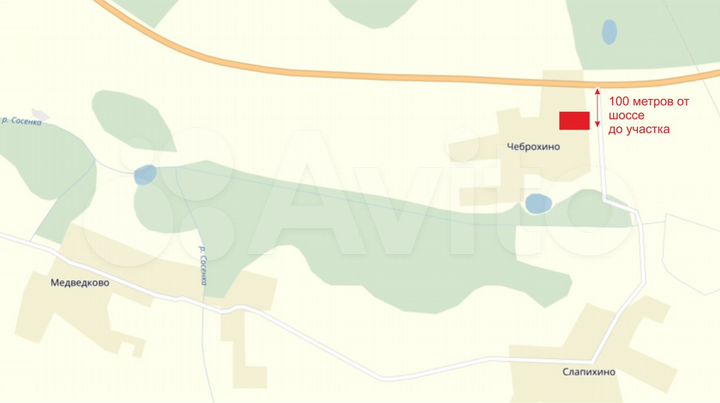 Участок 15 сот. (СНТ, ДНП)