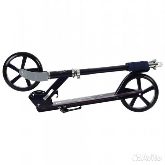 Самокат складной Graffiti, черный