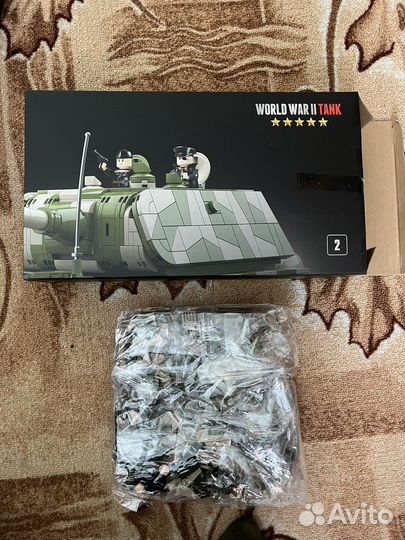 Конструктор Quanguan Танк «Maus»