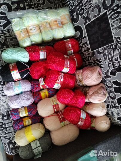 Нитки для вязания пакетом