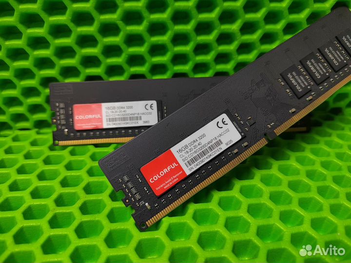 Оперативная память 32GB DDR4 3200Mhz