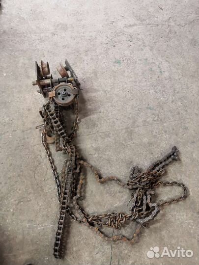 Таль ручная цепная передвижная 1т