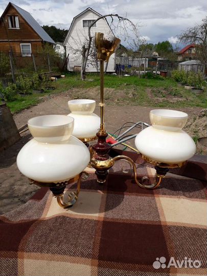 Люстра винтажная