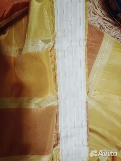 Шторы 2шт и широкий тюль