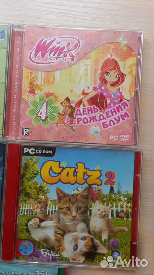 Компьютерные игры для девочек (диски) 8шт