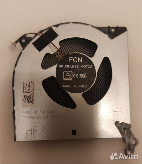 Новый кулер Lenovo Legion 5 15IMH05H