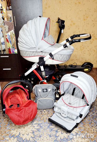 Adamex barletta 3 в 1 кожа