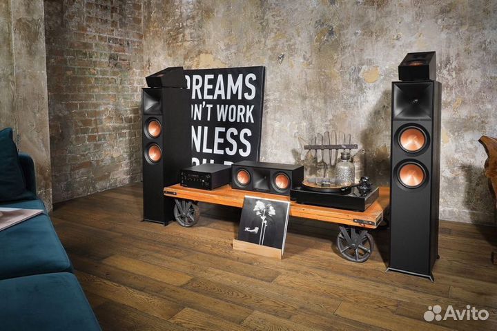 Напольные колонки Klipsch R-600F для кинотеатра