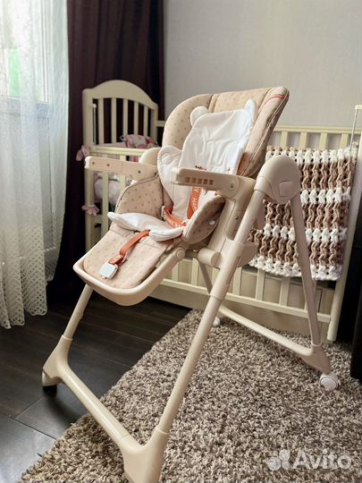 Стульчик для кормления happy baby