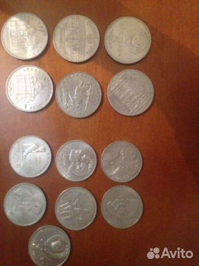 Большая коллекция совет.монет, иностр. и юбилейные